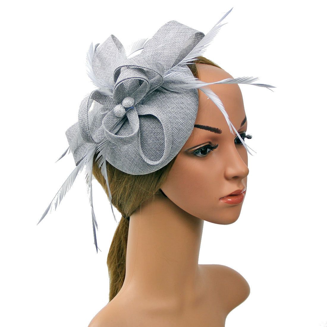 Linen Flower Headdress - Party & Wedding Hair Accessory