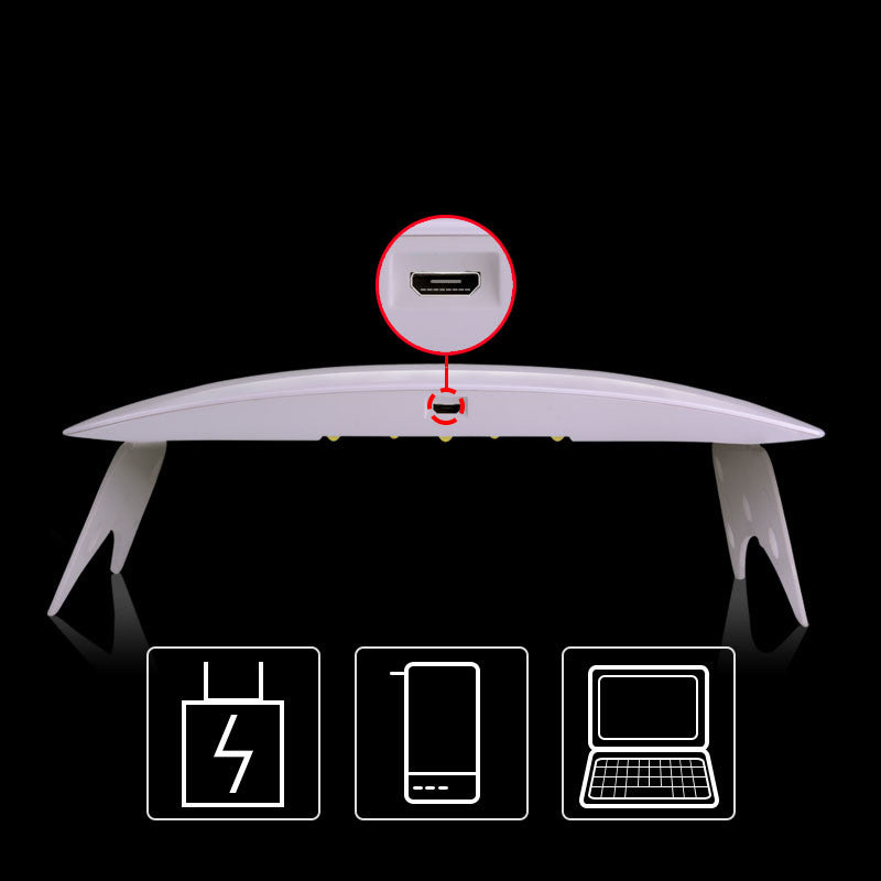 24W UV LED Nail Lamp - White