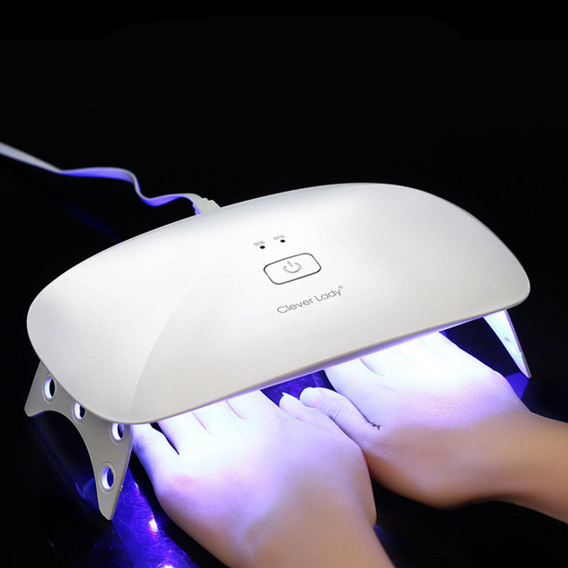24W UV LED Nail Lamp - White