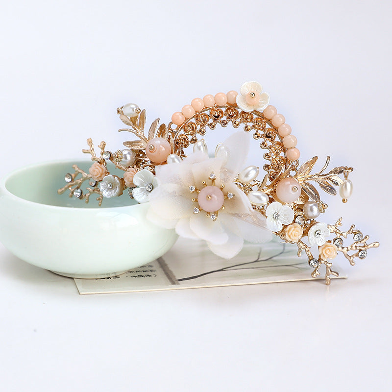 Hanfu Hairpin Set Handmade Alloy Gold