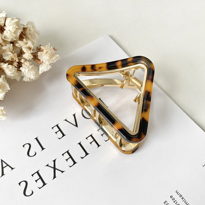 Triangle Metal Hairpin Set - Medium Back Head Hair Accessories for Women