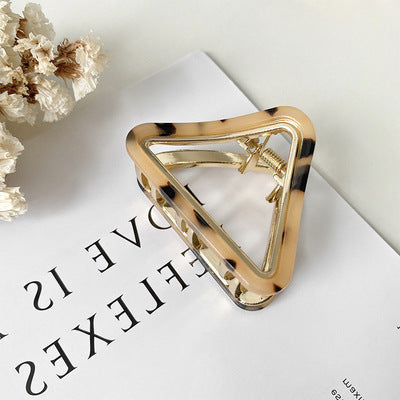Triangle Metal Hairpin Set - Medium Back Head Hair Accessories for Women