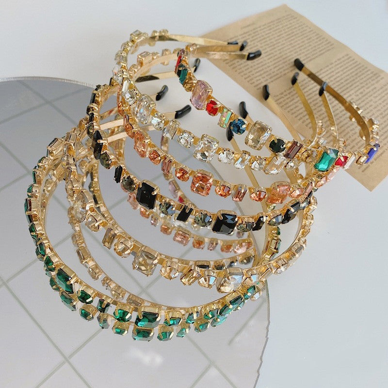 Diamond Crystal Headband - Japanese & Korean Style