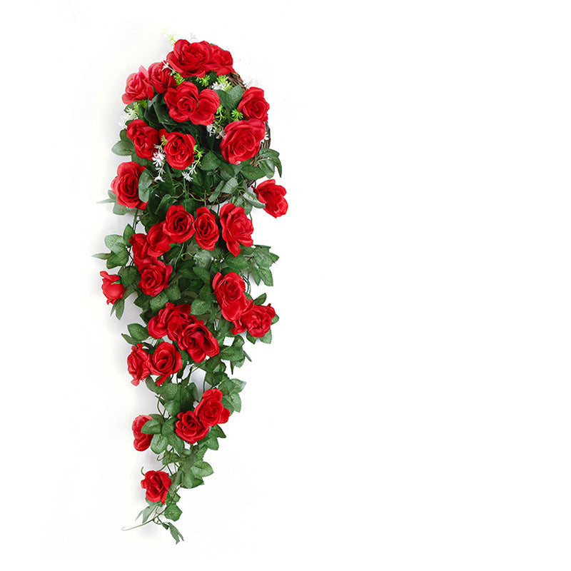 Imitation Flower Vine Wall Decoration - Home & Garden Hanging Floral Garland