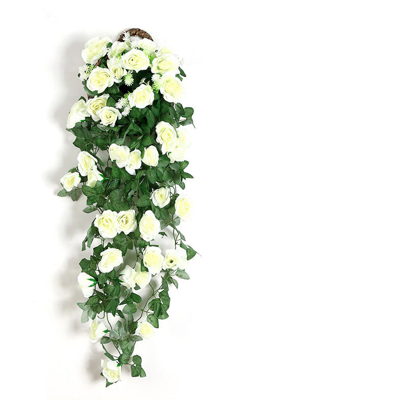 Imitation Flower Vine Wall Decoration - Home & Garden Hanging Floral Garland