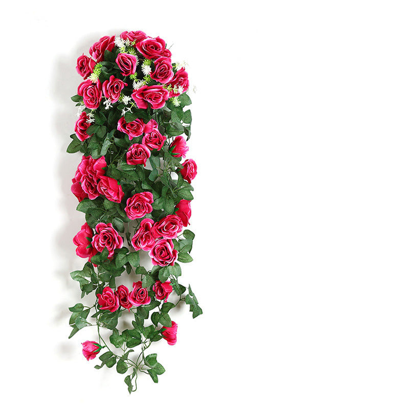 Imitation Flower Vine Wall Decoration - Home & Garden Hanging Floral Garland