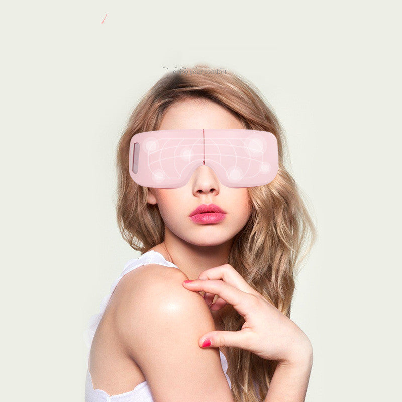 Smart Bluetooth Eye Massager with Hot Compress Vibration Therapy