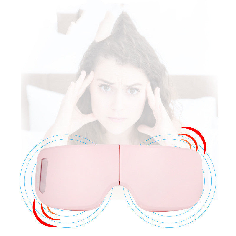 Smart Bluetooth Eye Massager with Hot Compress Vibration Therapy