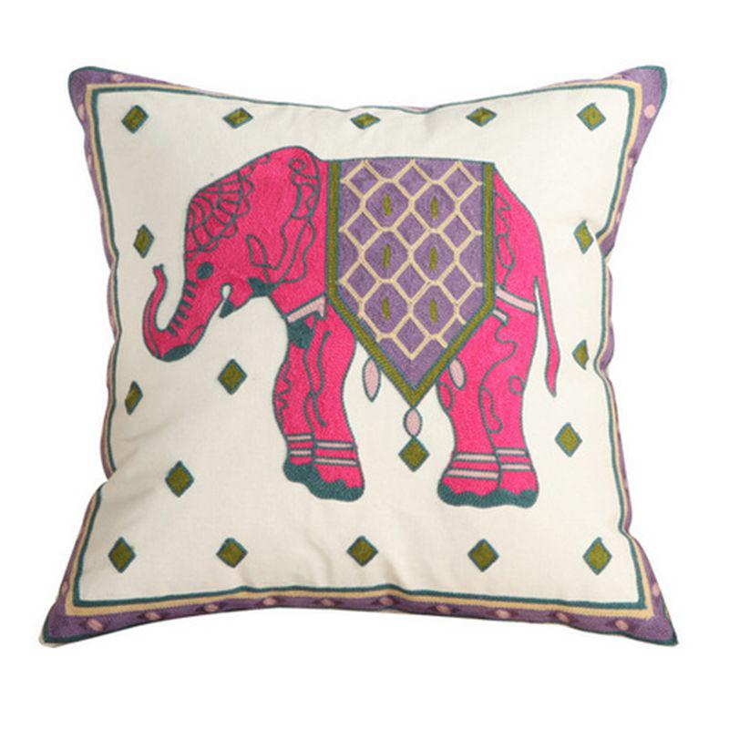 High-Quality Cotton Embroidered Pillowcase for Home Decor