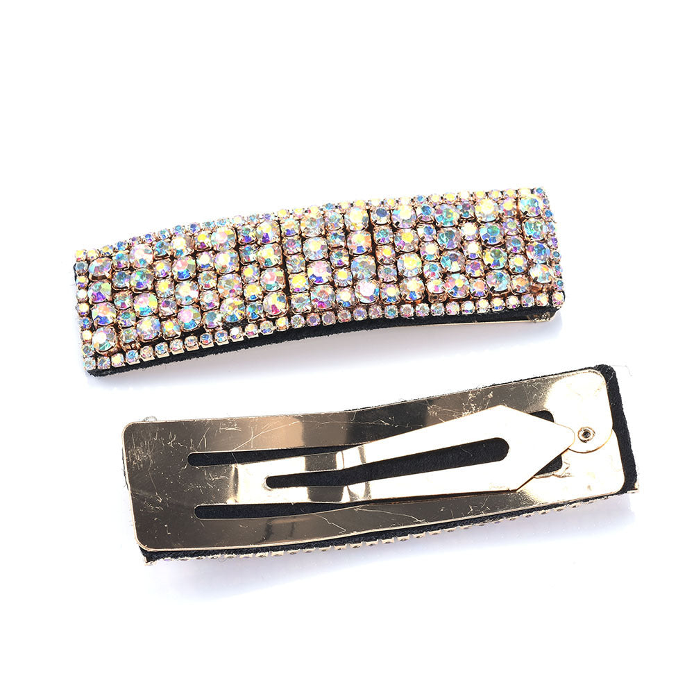 Rhinestone Women's Hairpin Clip Set - Colorful