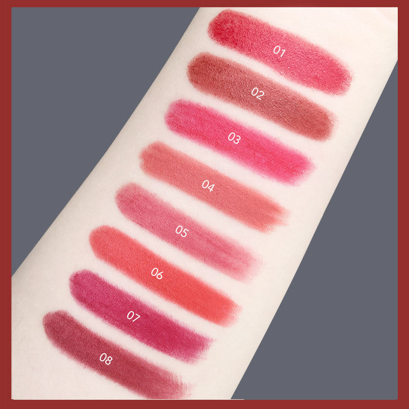 Carved Lipstick with Diamond Matte Finish - Multiple Styles