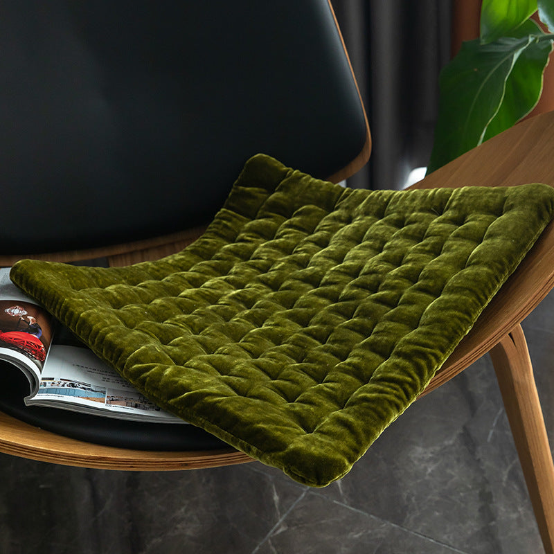 Office Chair Cushion 43x43cm Winter Nipple Pad for Home & Office