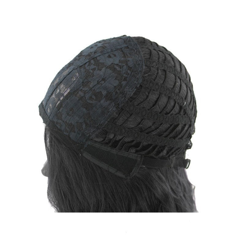 Black Short Curly Wig - Fluffy Exotic Human Hair Style