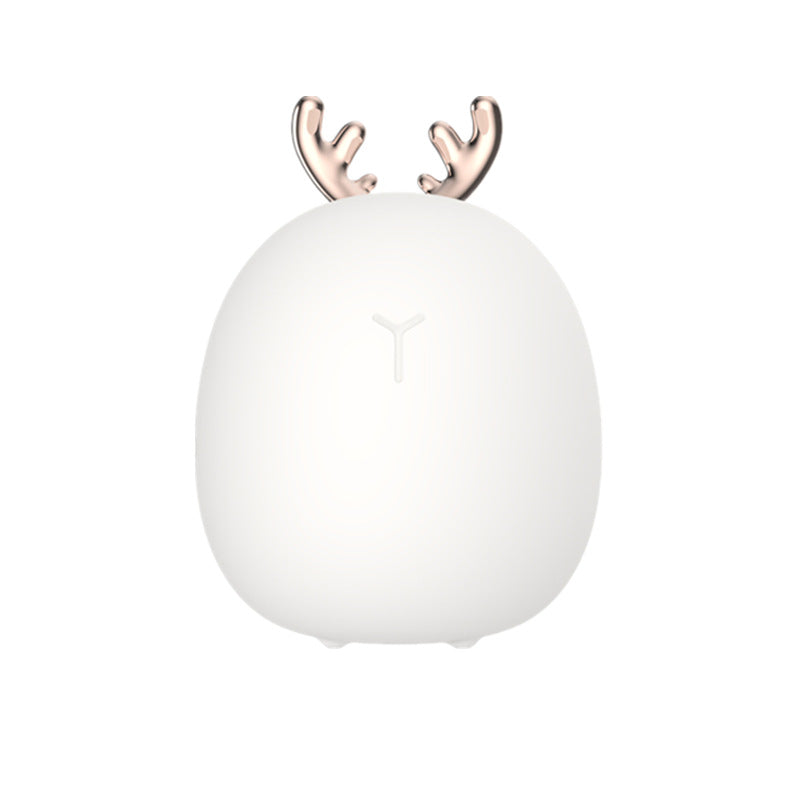 Cartoon Deer Night Light USB Charge for Baby Room & Home Ambient Lighting - Rabbit