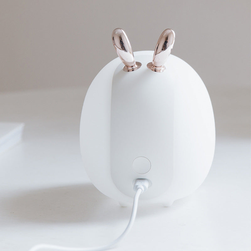 Cartoon Deer Night Light USB Charge for Baby Room & Home Ambient Lighting - Rabbit