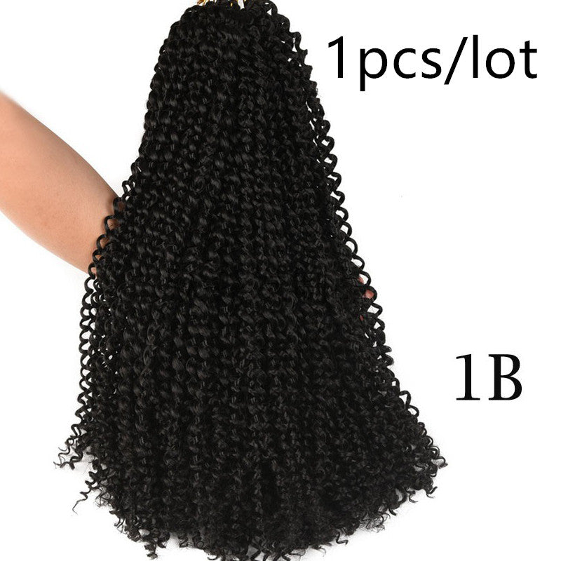 Passion Twist Crochet Hair Extensions 18-Inch Spring Twist Braids