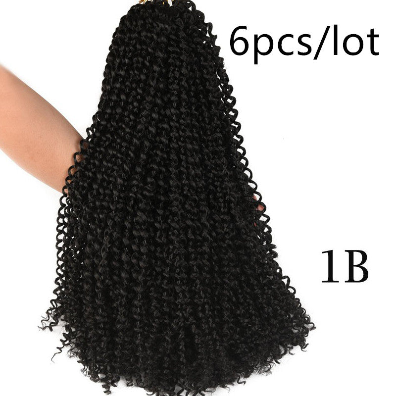 Passion Twist Crochet Hair Extensions 18-Inch Spring Twist Braids
