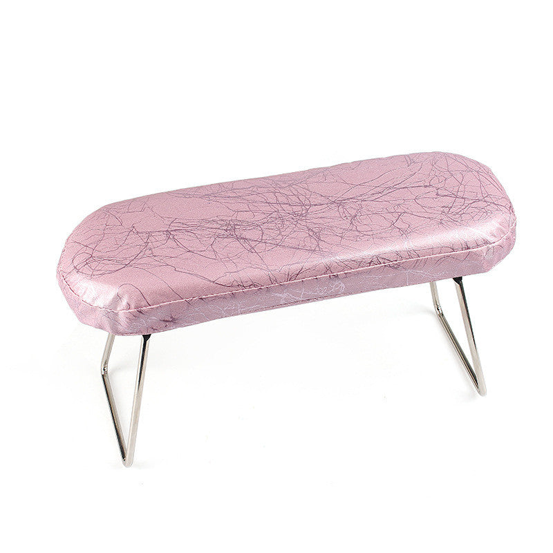 Nail Art Hand Pillow Cushion - Leather Support