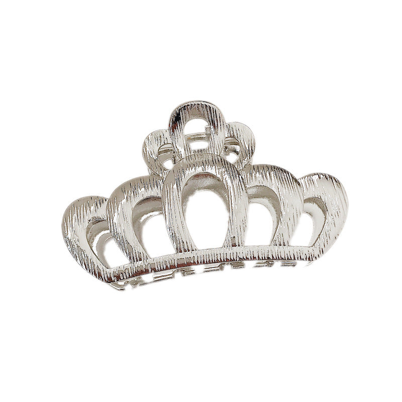 Women's Elegant Pearl Hairpin Hair Clip - Geometric Style, Electroplated Alloy