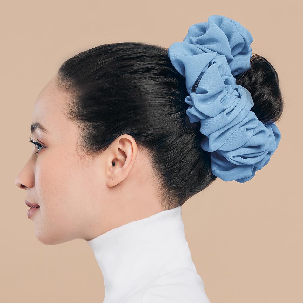 Pearl Chiffon Hair Tie Scrunchie - Multiple Colors