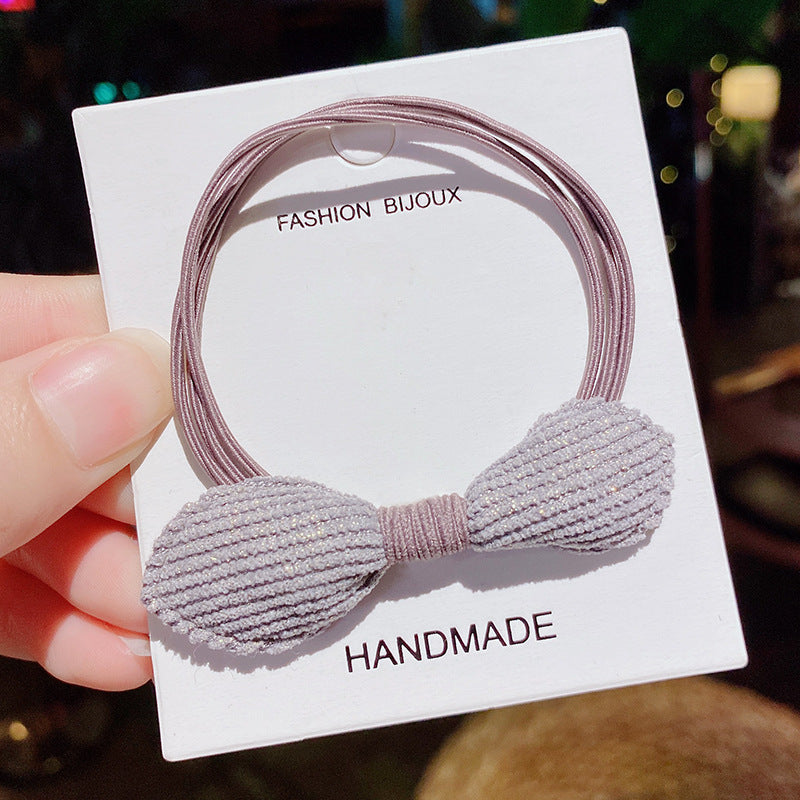 Children Hair Bowknot Rubber Band - No Hurt Hair Ties for Kids