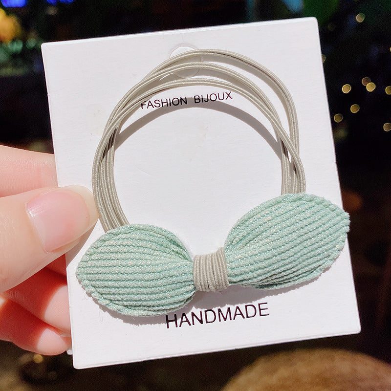 Children Hair Bowknot Rubber Band - No Hurt Hair Ties for Kids