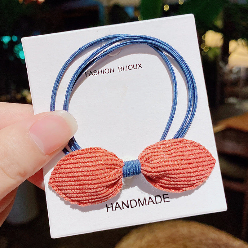 Children Hair Bowknot Rubber Band - No Hurt Hair Ties for Kids