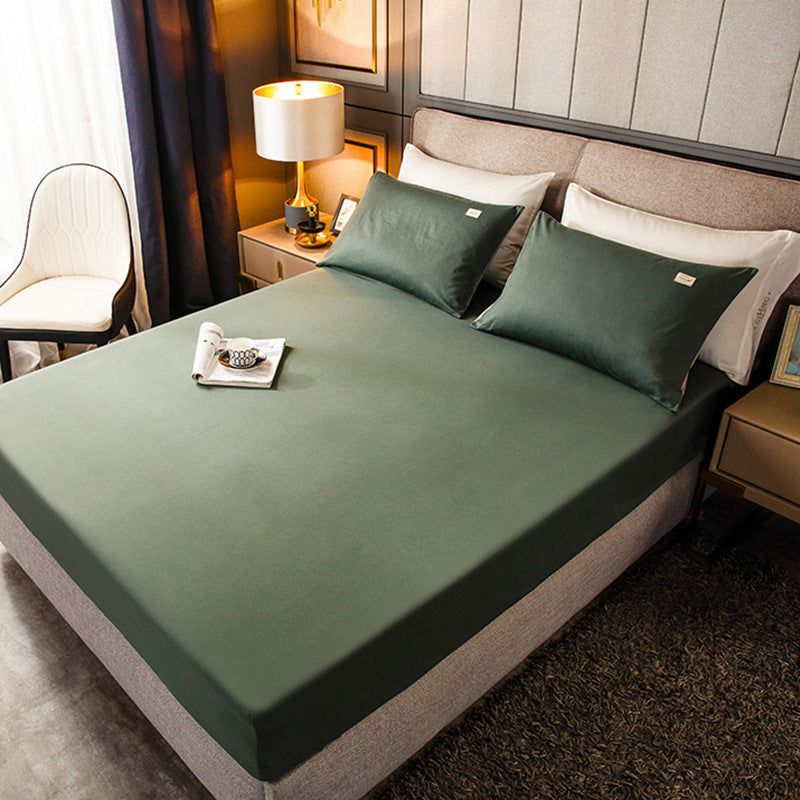 Cotton Bedspread & Mattress Protector Set - Dust Cover All-Inclusive Bedding