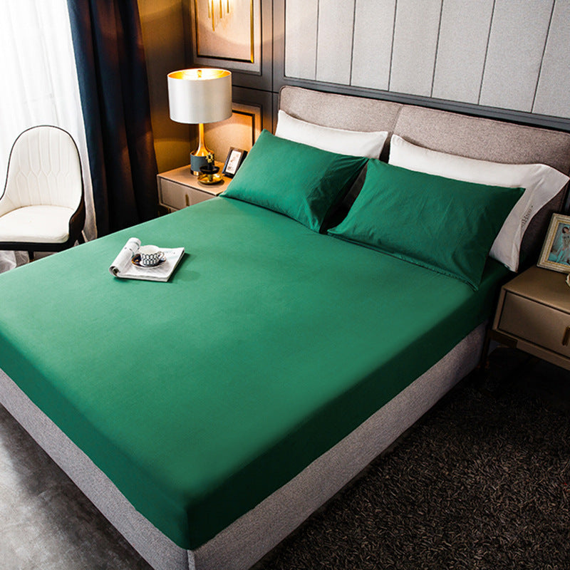 Cotton Bedspread & Mattress Protector Set - Dust Cover All-Inclusive Bedding