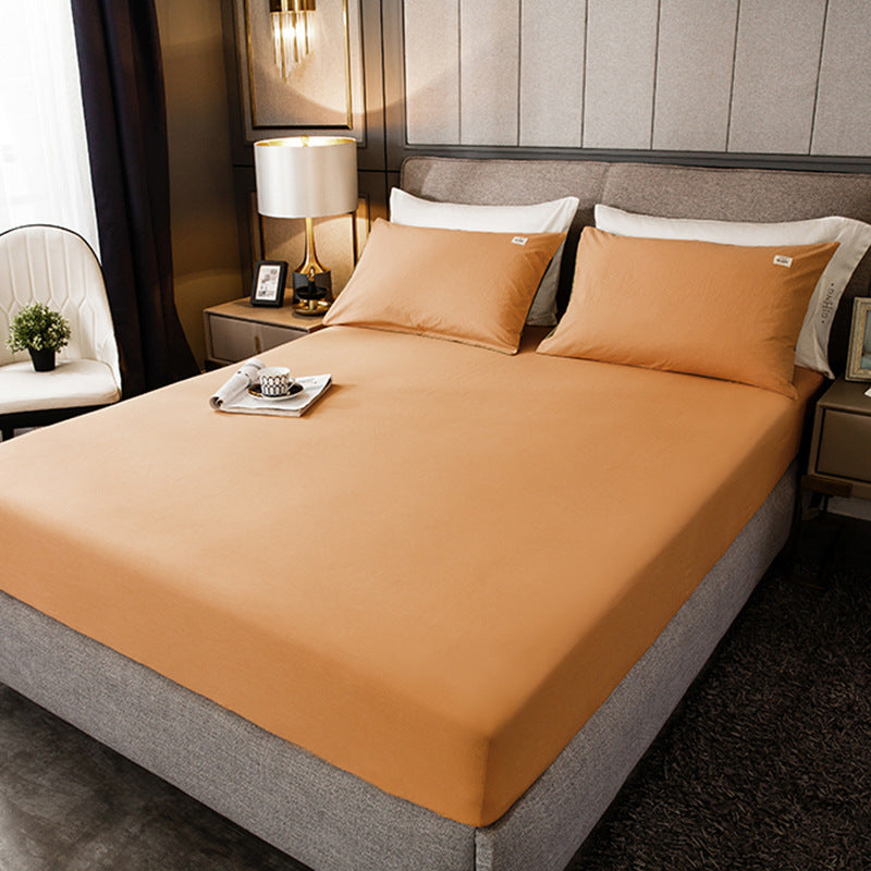 Cotton Bedspread & Mattress Protector Set - Dust Cover All-Inclusive Bedding
