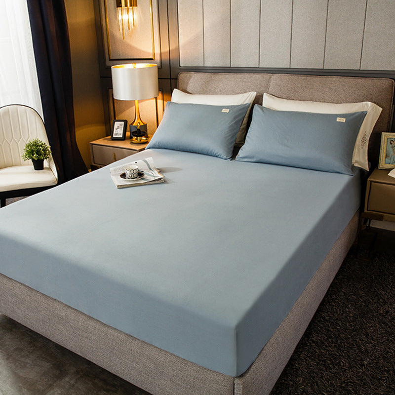Cotton Bedspread & Mattress Protector Set - Dust Cover All-Inclusive Bedding