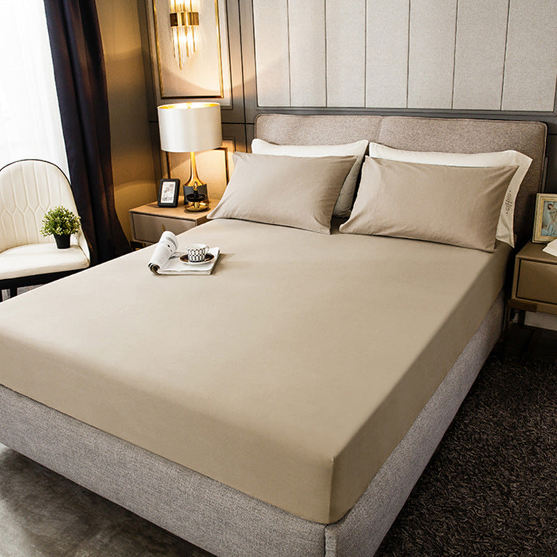 Cotton Bedspread & Mattress Protector Set - Dust Cover All-Inclusive Bedding