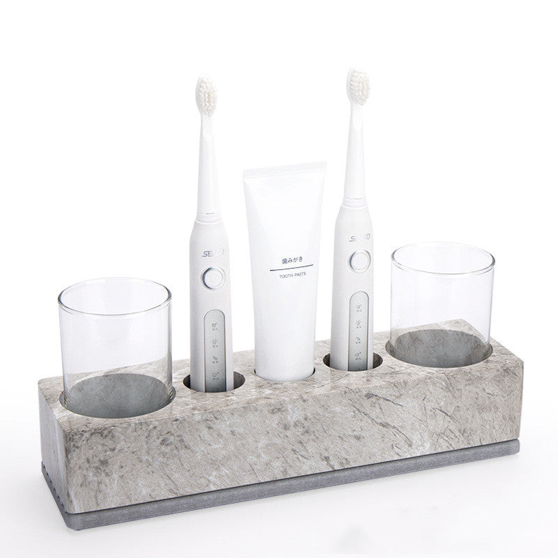 Electric Toothbrush Rack Bathroom Storage Resin Organizer
