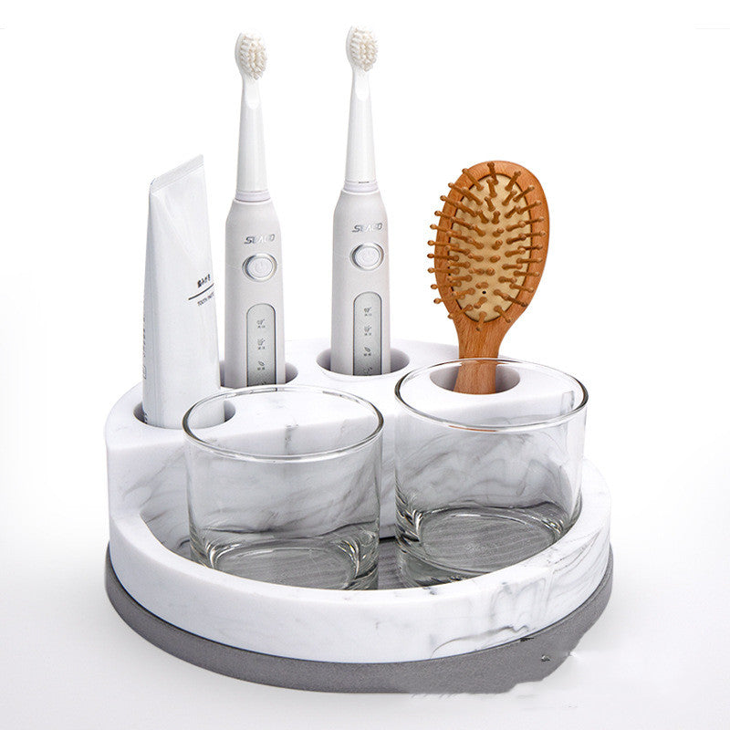 Electric Toothbrush Rack Bathroom Storage Resin Organizer