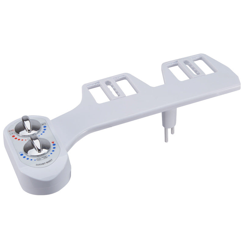 Electric Bidet Toilet Seat with Hot & Cold Water Spray, Adjustable Nozzle, Remote Optional