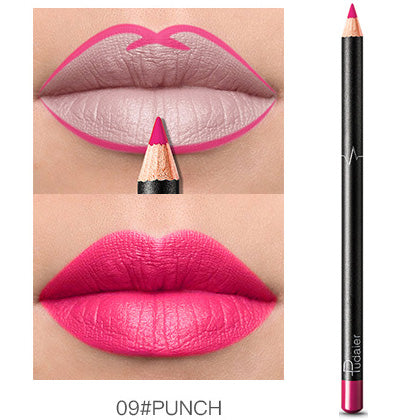 Waterproof Lip Liner Pencil Long-Lasting Non-Marking Lip Makeup