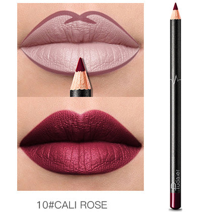 Waterproof Lip Liner Pencil Long-Lasting Non-Marking Lip Makeup