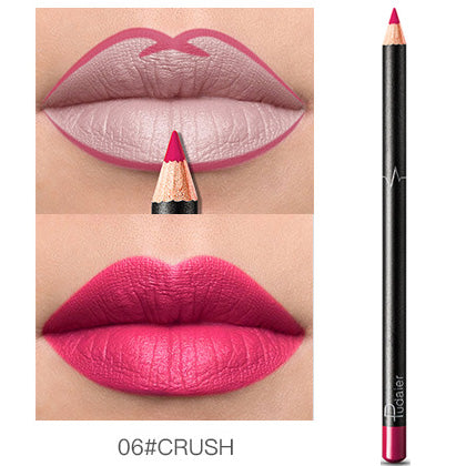 Waterproof Lip Liner Pencil Long-Lasting Non-Marking Lip Makeup