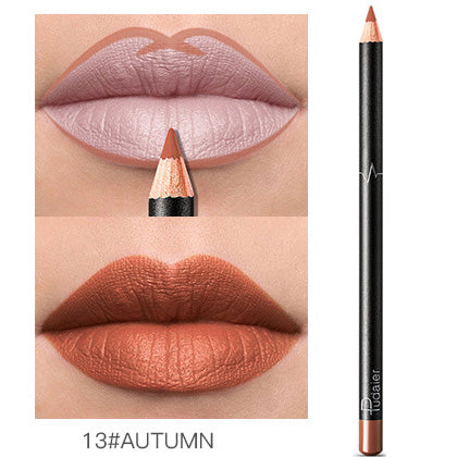 Waterproof Lip Liner Pencil Long-Lasting Non-Marking Lip Makeup