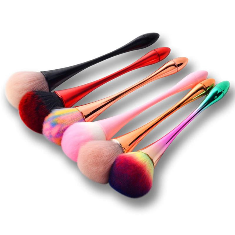 Small Makeup Brush Nail Dust Brush - Soft Cosmetic Tool for Face & Nails