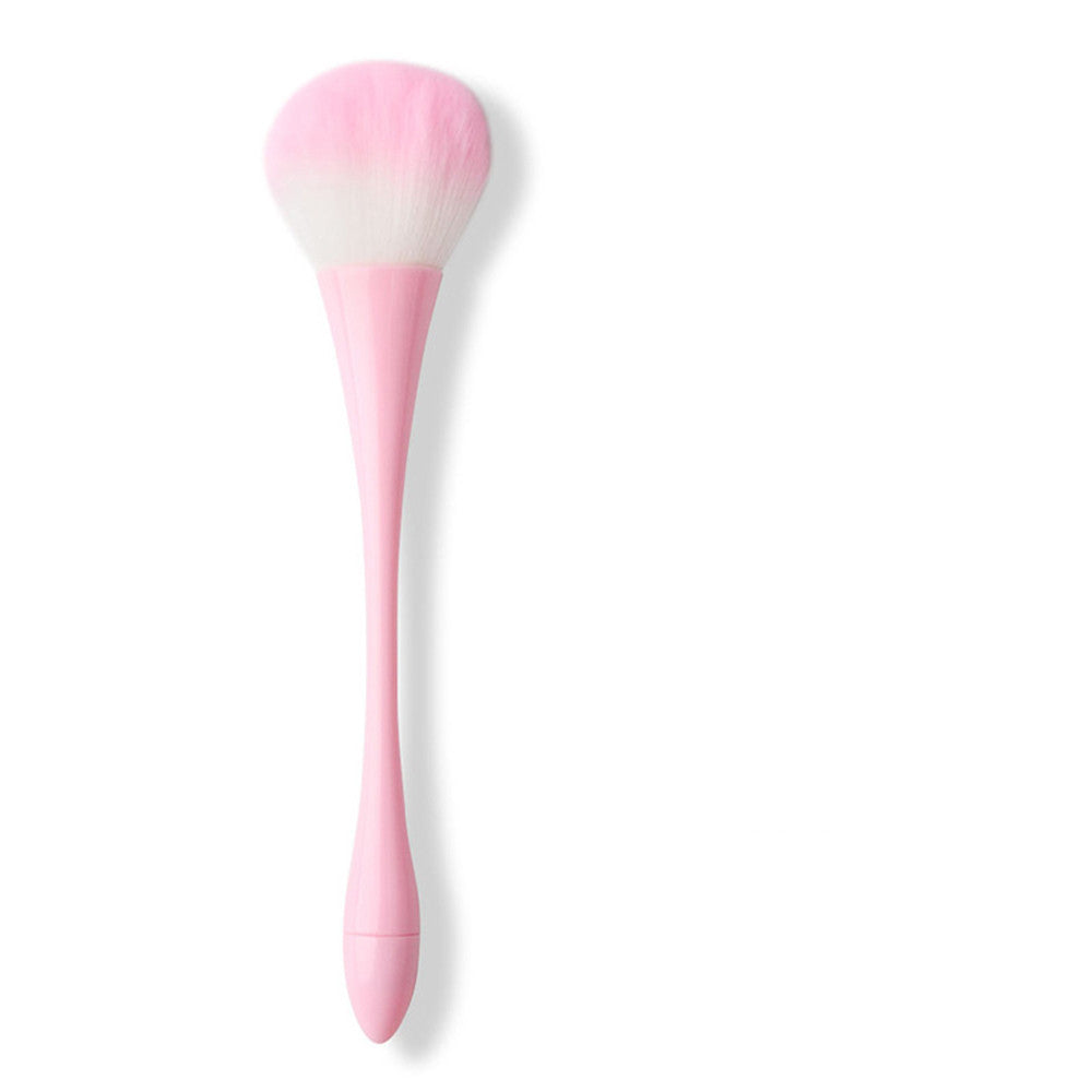 Small Makeup Brush Nail Dust Brush - Soft Cosmetic Tool for Face & Nails