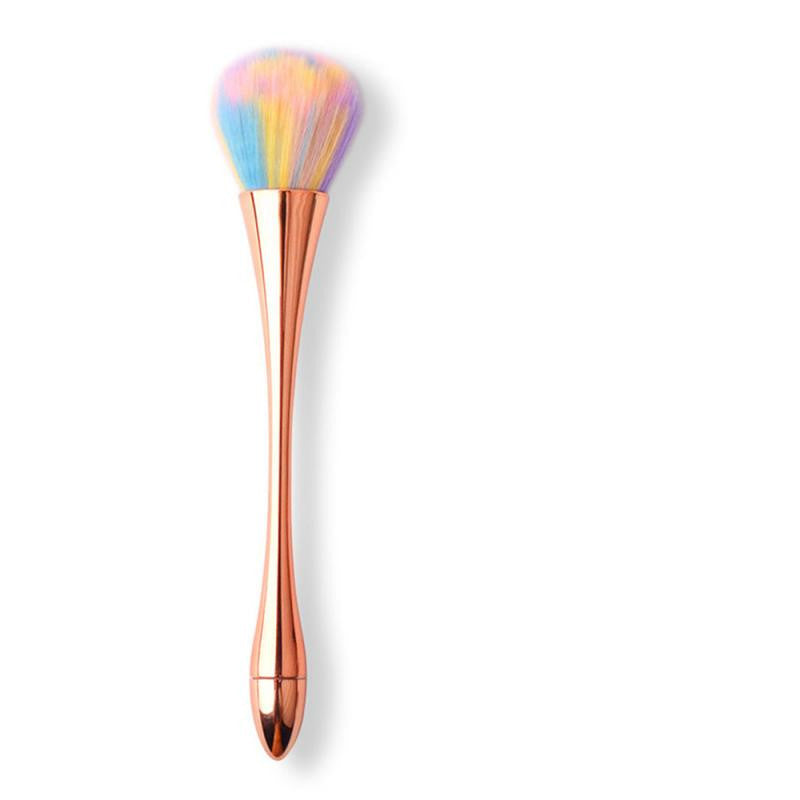 Small Makeup Brush Nail Dust Brush - Soft Cosmetic Tool for Face & Nails