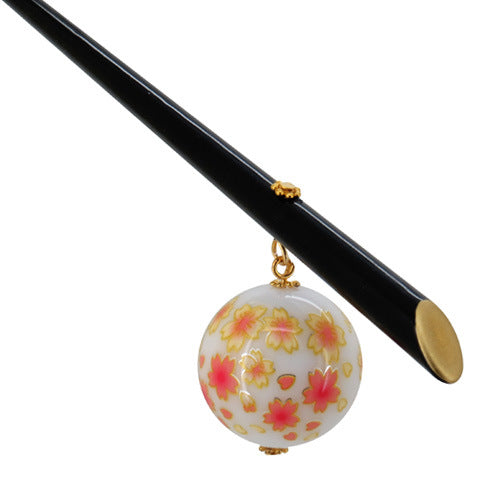 Sakura Pearl Acrylic Hairpin