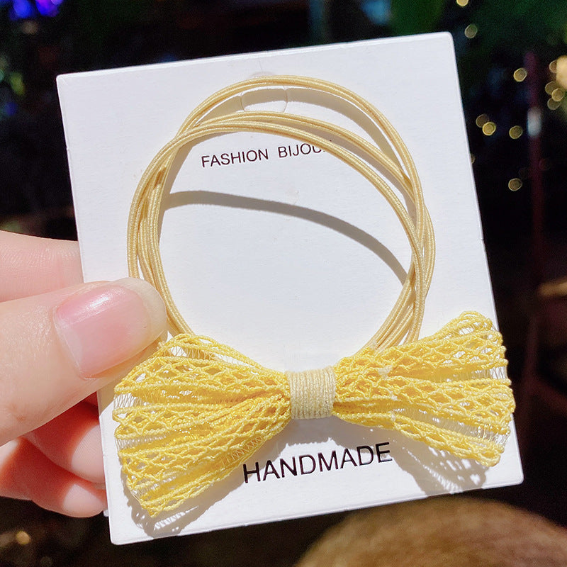 Children Hair Bowknot Rubber Band - No Hurt Hair Ties for Kids