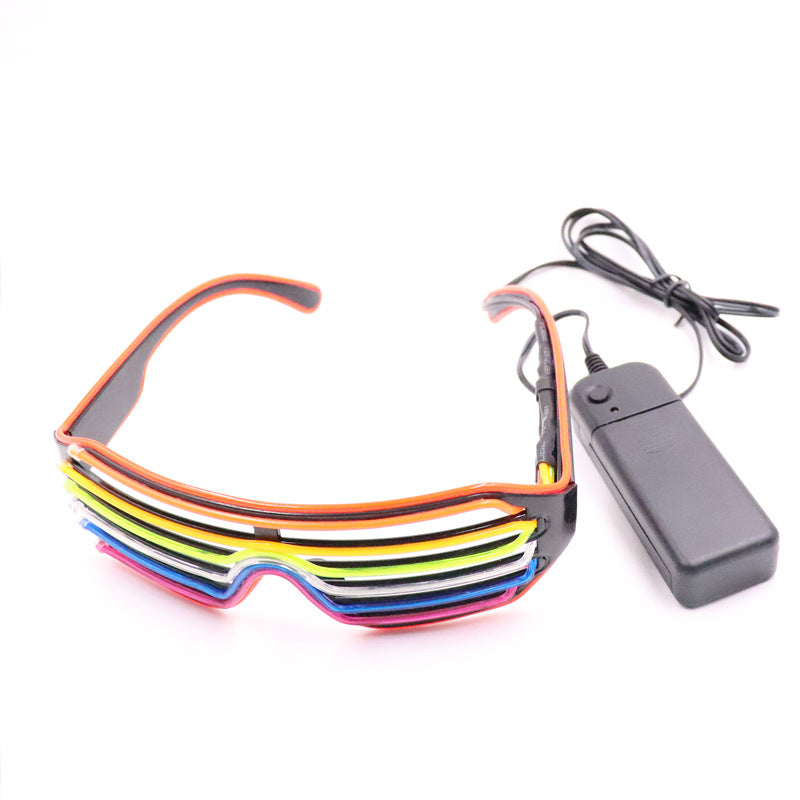 LED Luminous Sunglasses Party Accessories - Color Shutter Glasses
