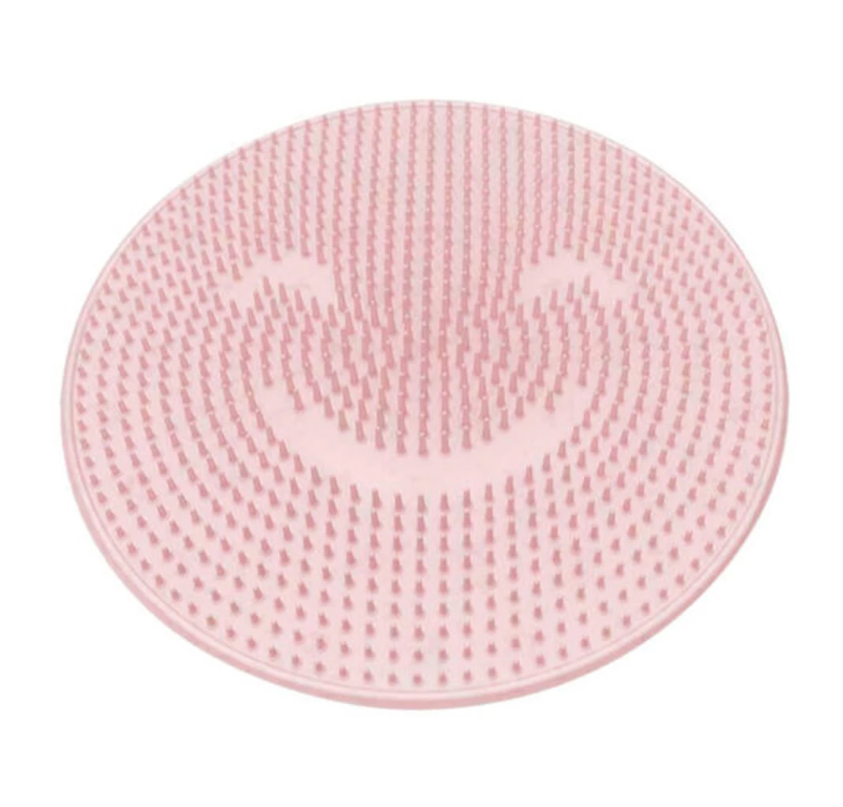 Silicone Lazy Bath Back Brush Massager with Anti-Skid Pad - Multiple Colors