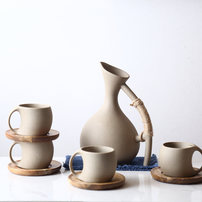 Ceramic Cold Kettle Set with Gift Box - Multiple Styles