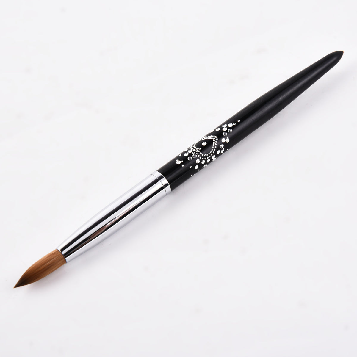 Mink Hair Nail Art Brush - Flat Head Manicure Pen