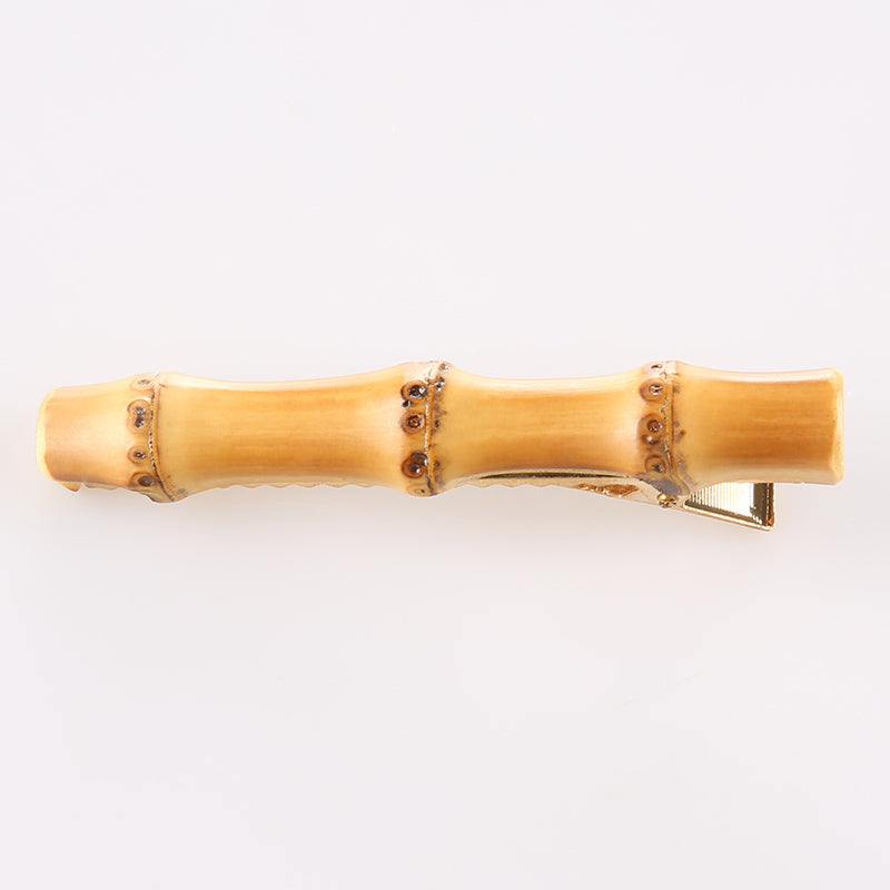 Bamboo Wood Hairpin - Brown