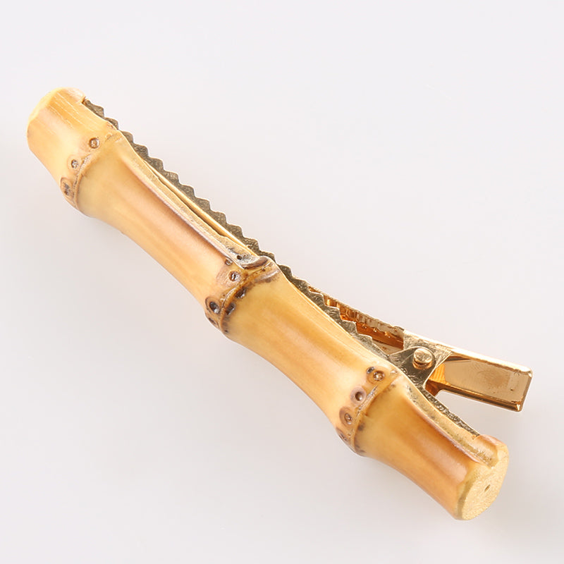 Bamboo Wood Hairpin - Brown